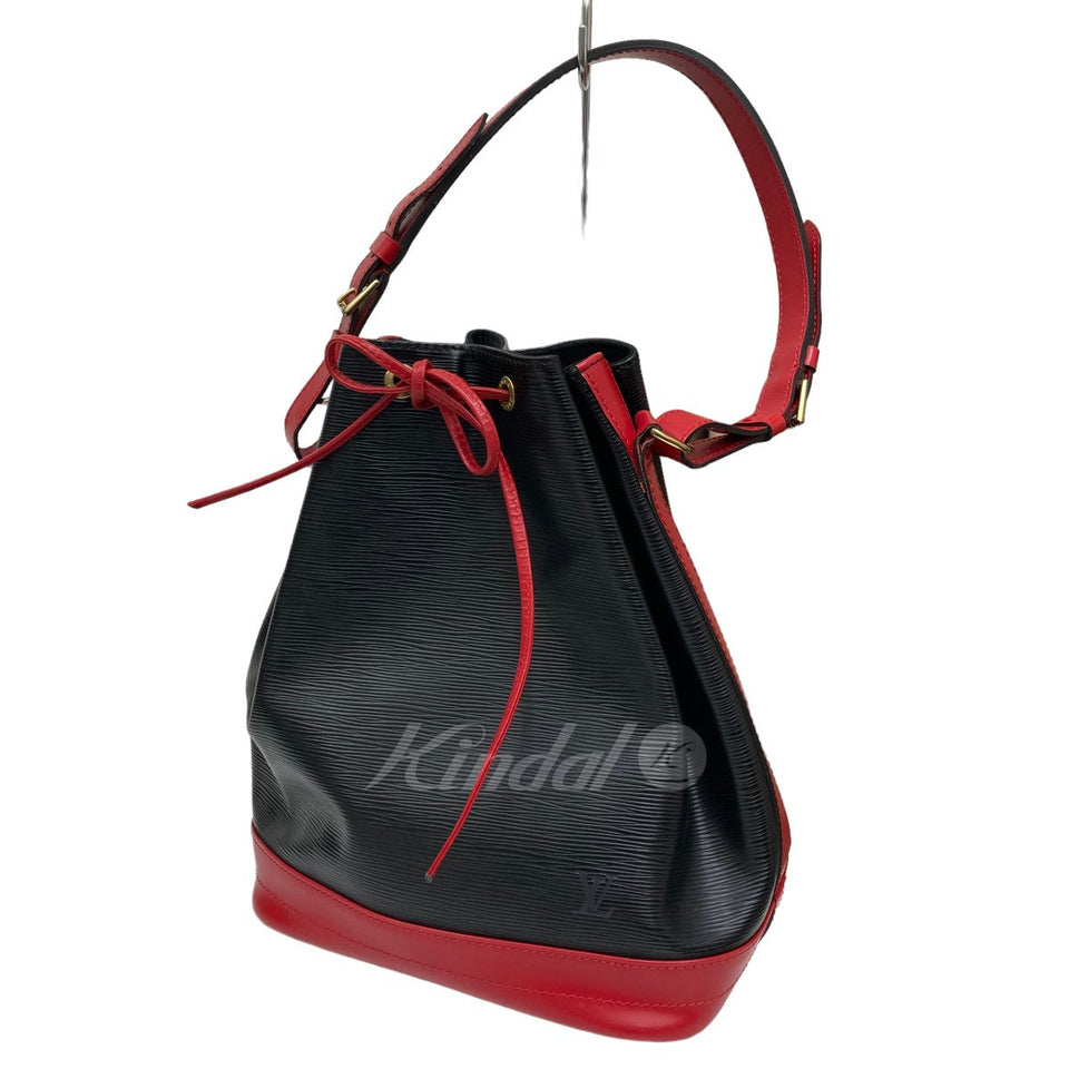 Louis Vuitton Noe Epi Shoulder Bag Black