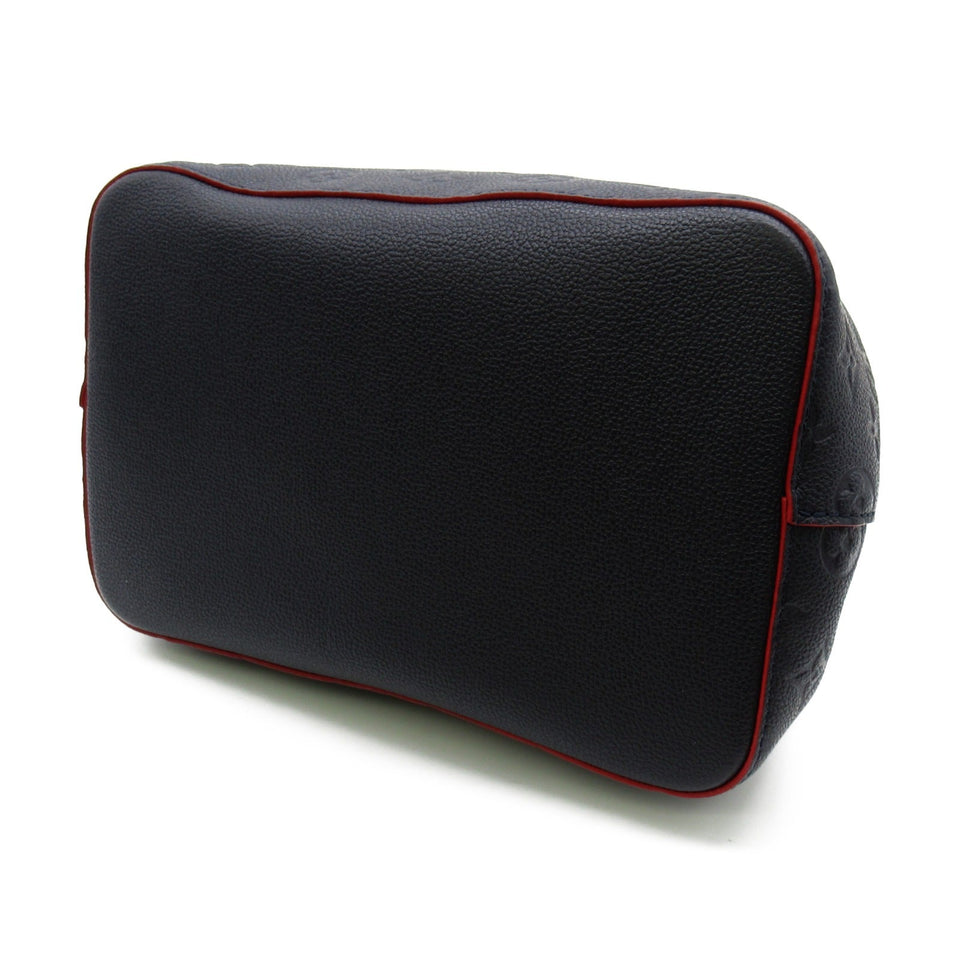 Louis Vuitton Neonoe Shoulder Bag Monogram Implant Marine Rouge