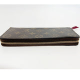 Louis Vuitton Monogram Zippy Wallet Round