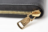 Saint Laurent- Paris Wallet Long Wallet Zipper Black