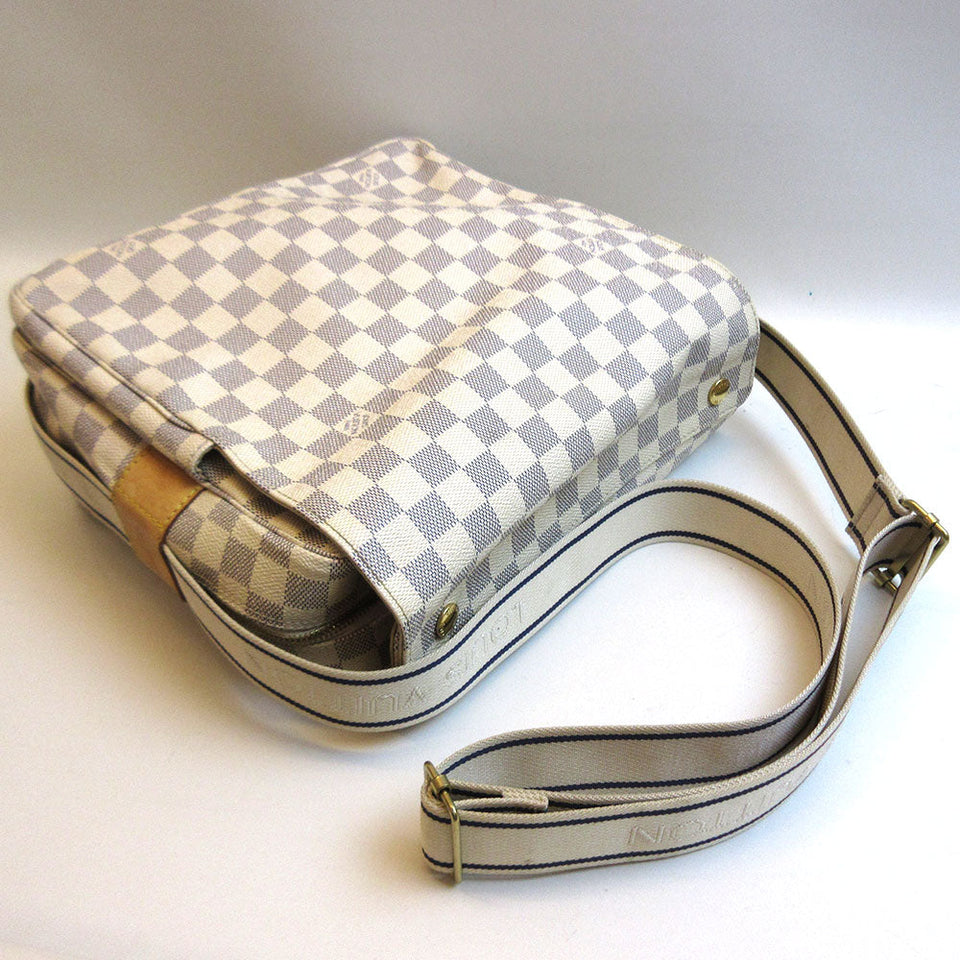 Louis Vuitton Bag Naviglio Damier Azur Shoulder Bag
