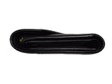 Louis Vuitton Portefeuille Victorine M80968 Folding wallet Monogram Implant leather Black x Beige
