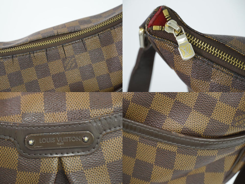 Louis Vuitton Bloomsbury GM Damier Ebene Shoulder Bag