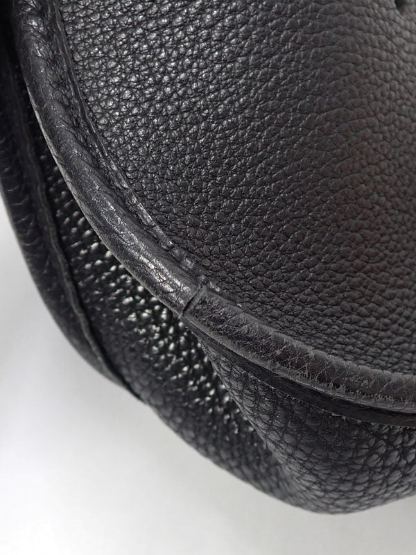 Hermes Evelyn PM Shoulder Bag Black