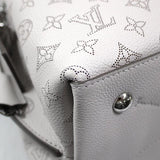 Louis Vuitton Mahina Mulia Shoulder Bag White Silver Hardware