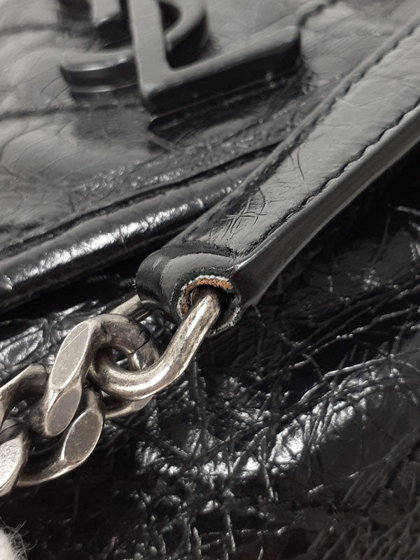 Saint Laurent- Paris Niki Medium Chain Shoulder Bag black