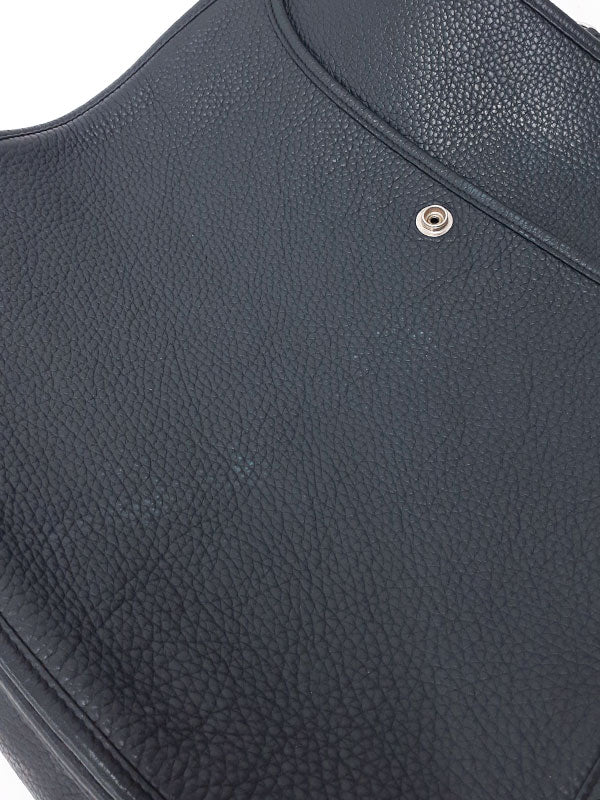 Hermes Evelyn GM 3 Trois Amazon Shoulder Bag Black