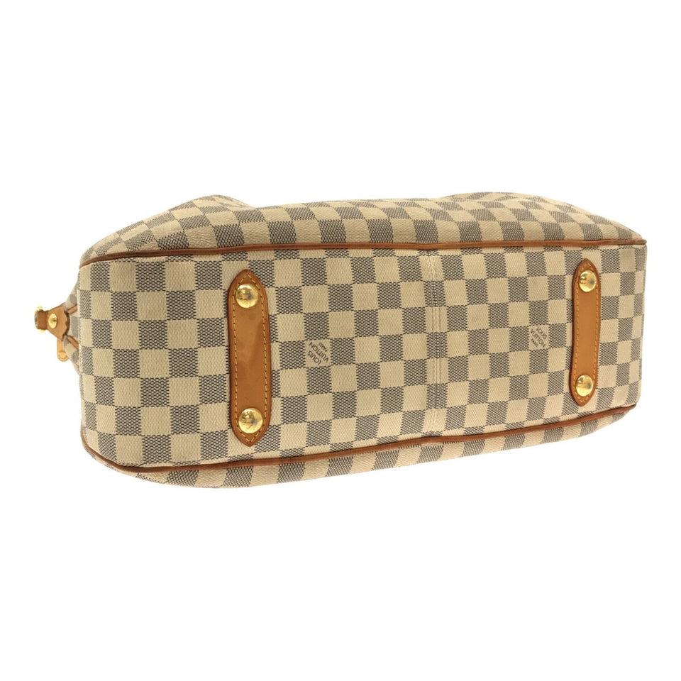 Louis Vuitton Siracusa GM Handbag Azur Damier Azur Canvas