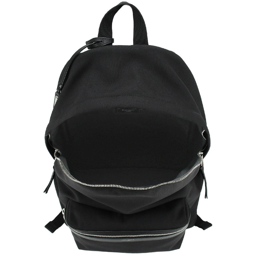 Saint Laurent- Paris City Backpack Black