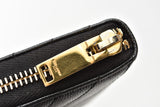 Saint Laurent- Paris Outlet Wallet Long Wallet Leather Black