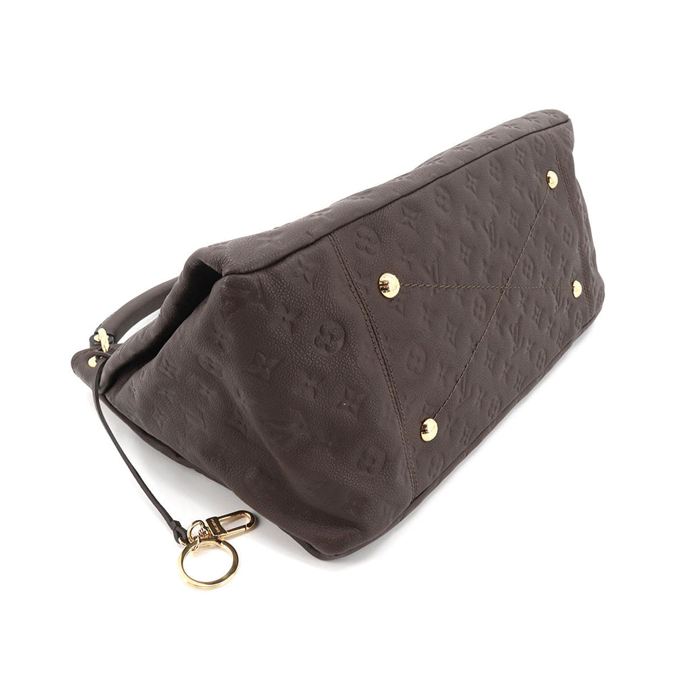 Louis Vuitton Monogram Implant Artsy MM Shoulder Bag Leather