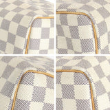 Louis Vuitton Speedy 25 Handbag Damier Azur Canvas Damier Azur