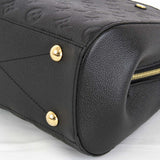 Louis Vuitton Montaigne BB Handbag Monogram Empreinte Noir