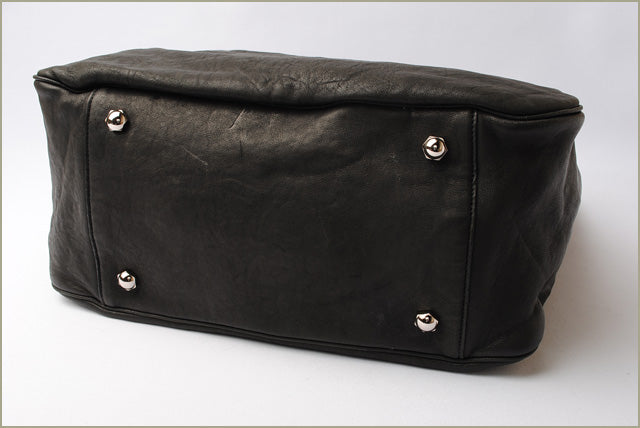 Saint Laurent- Shoulder Bag Sheepskin Black