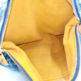 Louis Vuitton Monogram Denim Baggy PM Handbag Shoulder Bag Blue