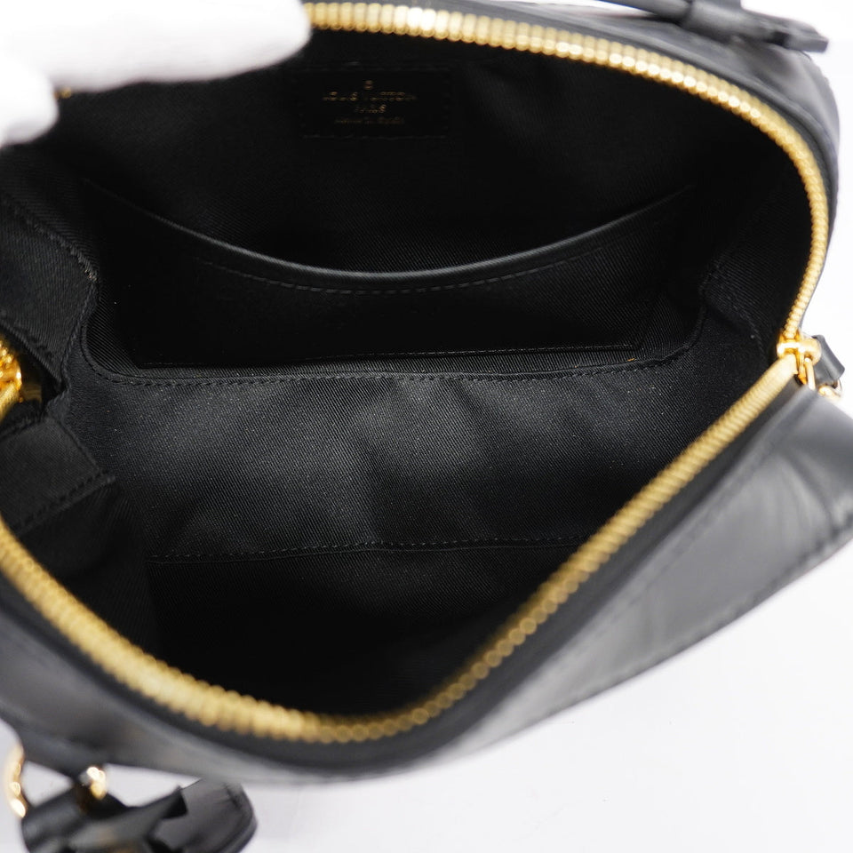 Louis Vuitton Shoulder Bag Damier Ebene Santa Monica Noir Black