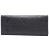 Louis Vuitton Monogram Emplant Noir On The Go MM Tote Bag Shoulder Bag Black