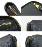 Louis Vuitton Monogram Empreinte Portefeuille Secret Ron Round Zipper Long Wallet