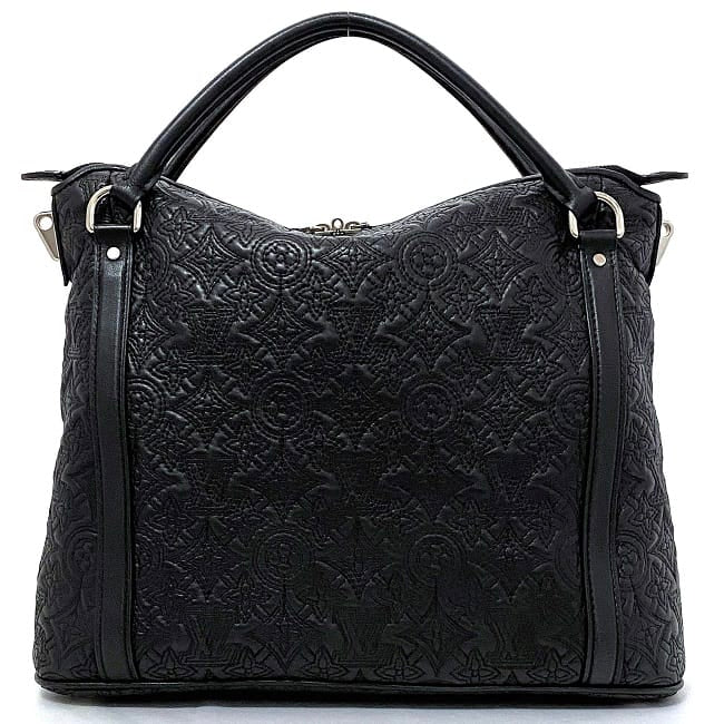 Louis Vuitton Ixia PM Black Silver Noir Monogram Shoulder Bag