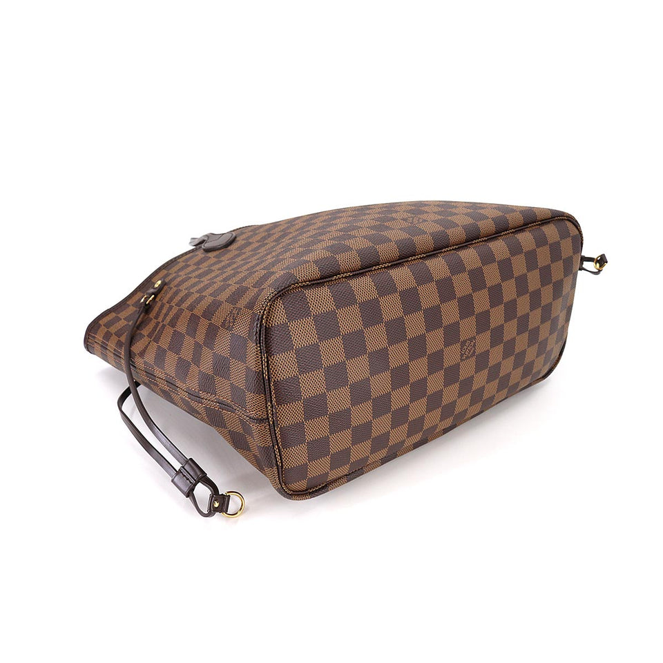 Louis Vuitton Damier Neverfull MM Tote Bag Ebene Cerise