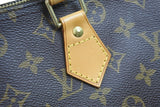 Louis Vuitton Speedy 30 monogram PVC leather gold