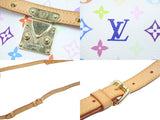 Louis Vuitton Shoulder Bag Sologne Pochette White Multicolor