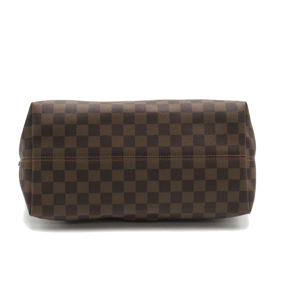 Louis Vuitton Jena MM Tote Bag PVC Coated Canvas Damier