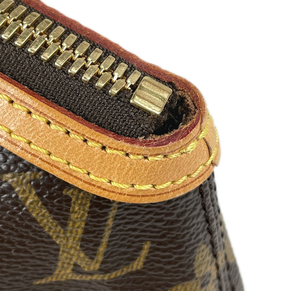Louis Vuitton Lockit Horizontal Tote Bag Monogram Brown