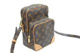 Louis Vuitton Shoulder Bag Amazon Pochette PVC Leather Brown