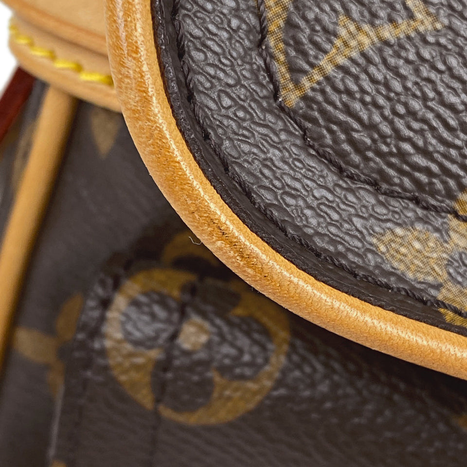 Louis Vuitton Hudson PM Shoulder Bag Monogram Brown