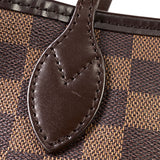 Louis Vuitton Neverfull MM Shoulder Bag Damier Brown