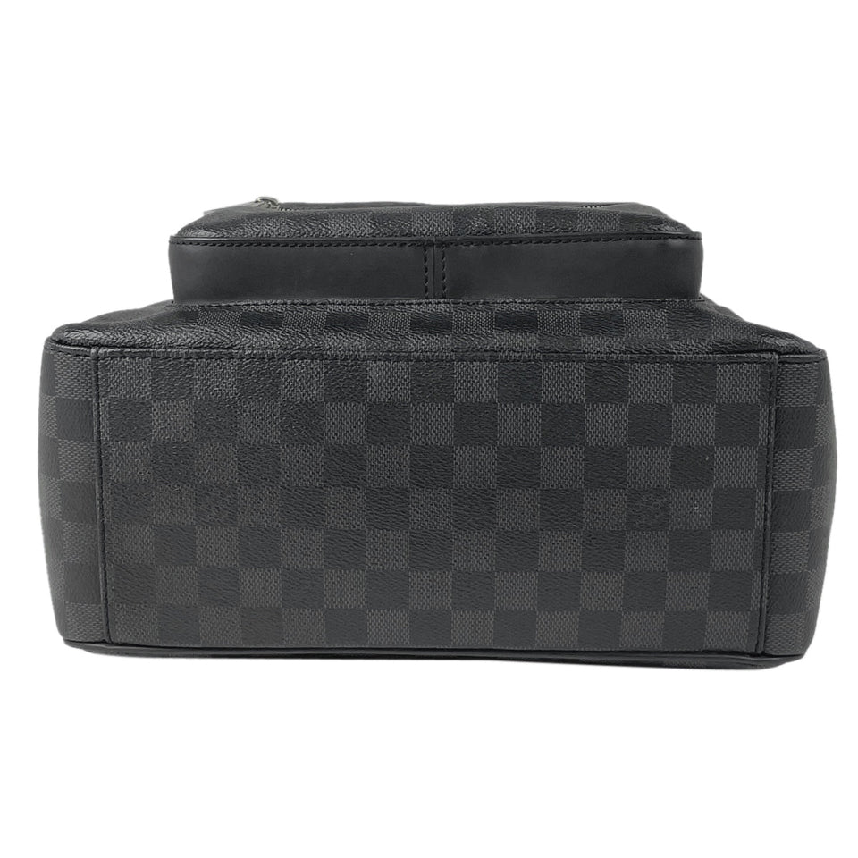 Louis Vuitton Josh Backpack Daypack Rucksack Damier Graphite Black