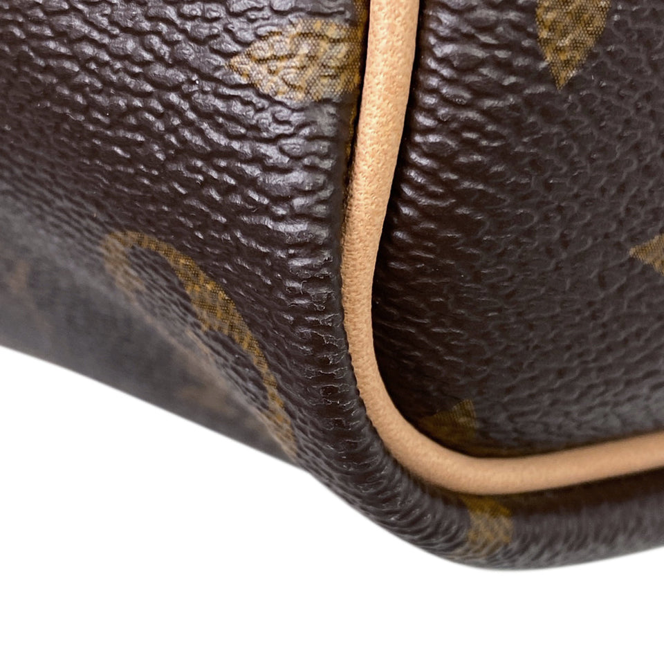 Louis Vuitton Keepall Bandouliere Boston Bag Monogram Brown