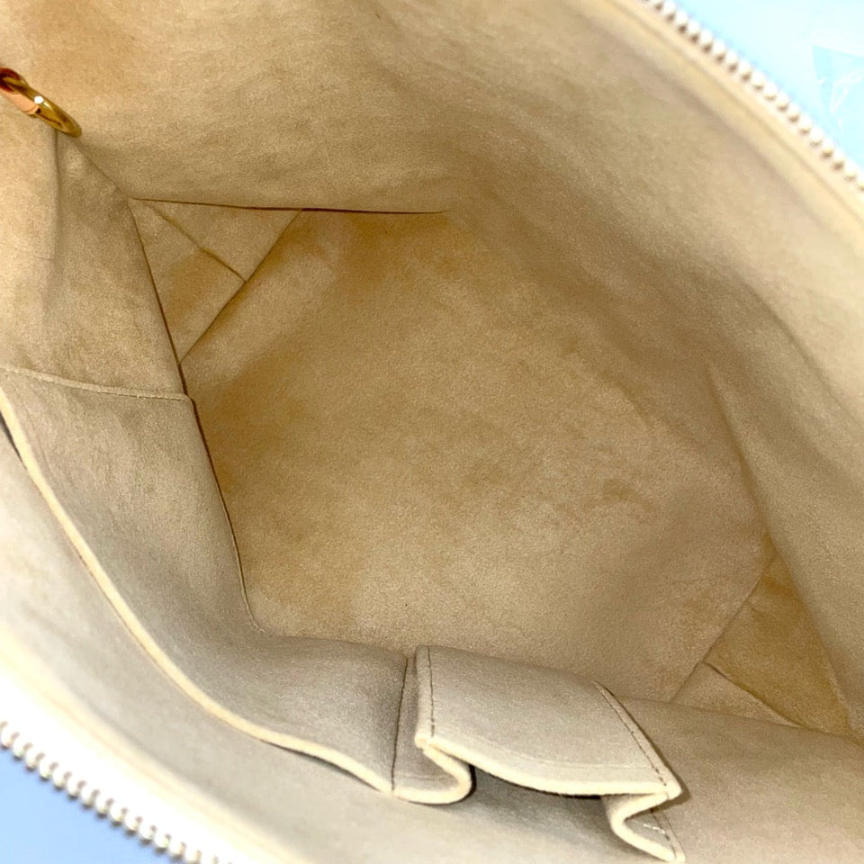 Louis Vuitton Tote Bag Damier Azur Saleya PM Handbag White Bag