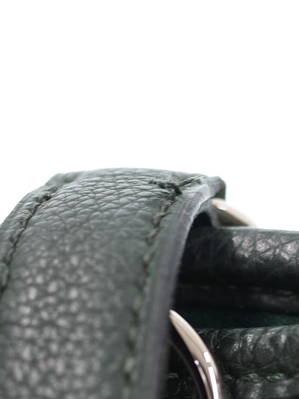 Hermes Engraved 2000 Shoulder Bag Dark Green