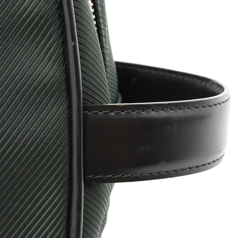 Louis Vuitton Taiga Parana Handbag Canvas Leather Ardoise Black