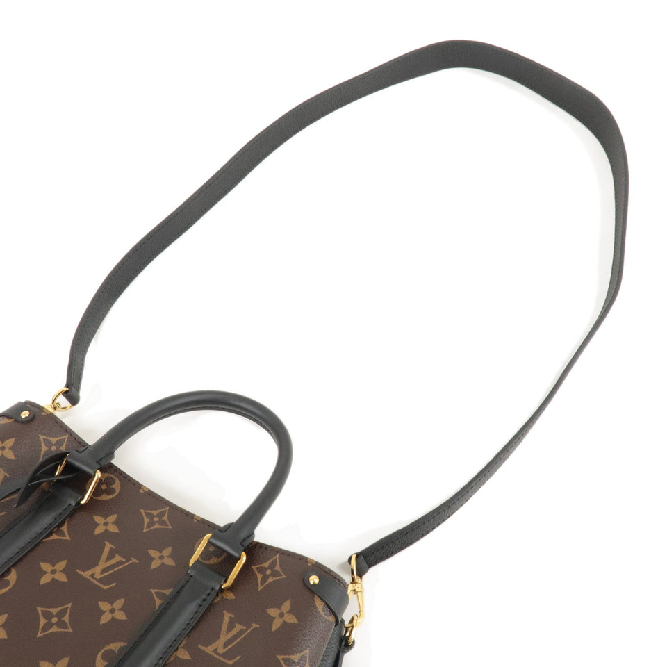 Louis Vuitton Monogram Soufflot NB BB 2way Bag Handbag Shoulder Bag