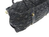 Louis Vuitton NeoCabby MM Noir Monogram Denim