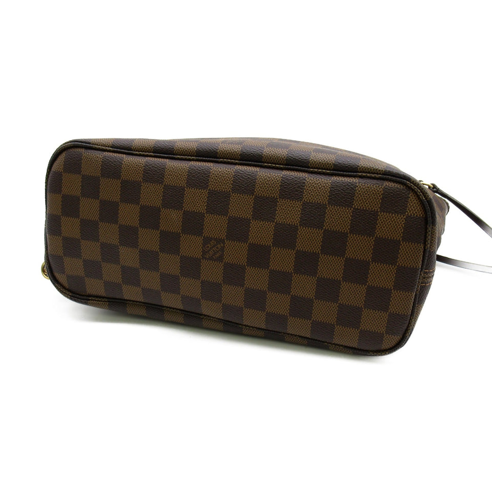 Louis Vuitton Neverfull Tote Bag PVC Coated Canvas Damier