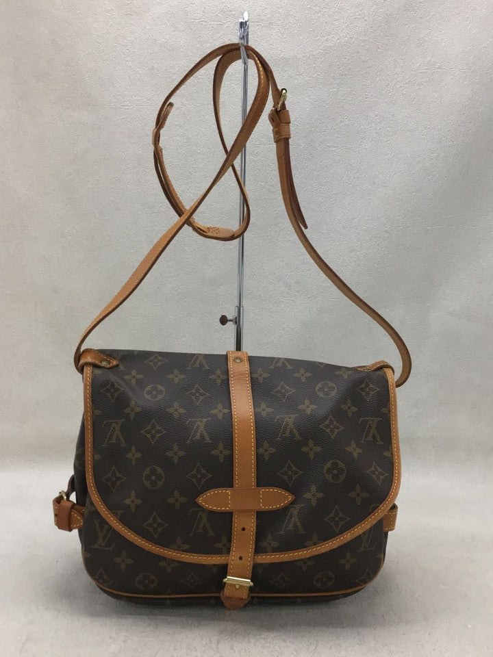 Louis Vuitton Saumur 30 Monogram Brown