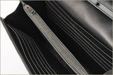 Saint Laurent- Chain Wallet Shoulder Bag Clutch Bag Leather Black