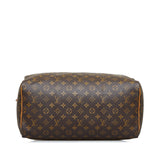 Louis Vuitton Monogram Speedy 40 Shoulder Bag Brown