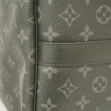 Louis Vuitton Boston Bag Monogram Eclipse Keepall Bandouliere 55