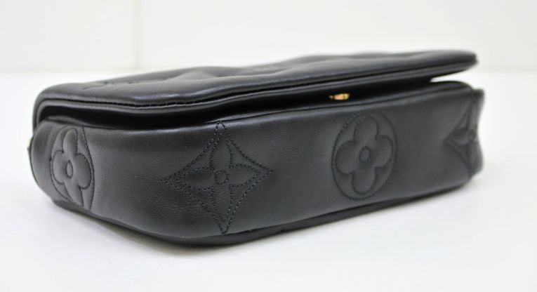 Louis Vuitton Wallet Strap Handbag  3WAY Noir