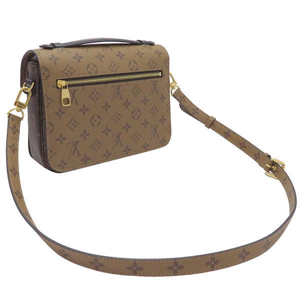Louis Vuitton 2way Bag Pochette Metis MM Monogram Brown