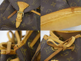 Louis Vuitton LV Mini Montsouris Monogram Rucksack Backpack Brown