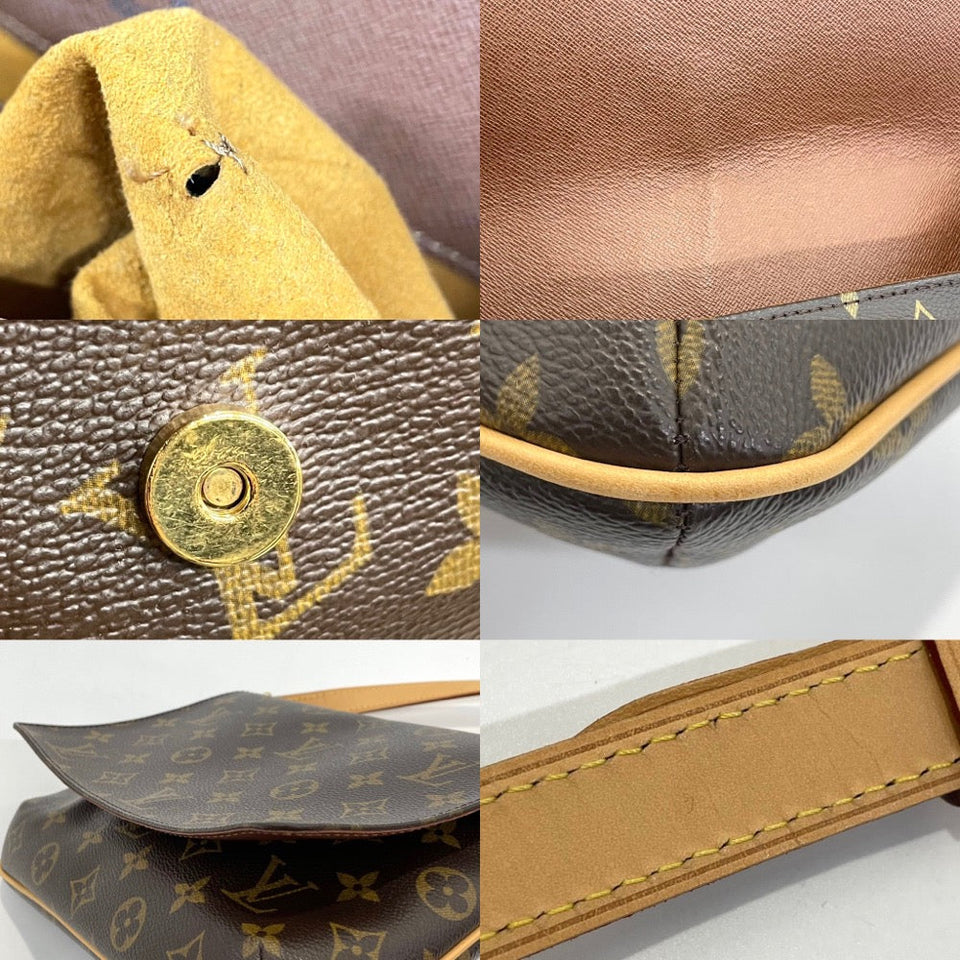 Louis Vuitton Shoulder Bag Monogram Musette Tango Brown