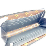 Louis Vuitton Long Wallet Monogram Macassar Zippy Dragonne Brown