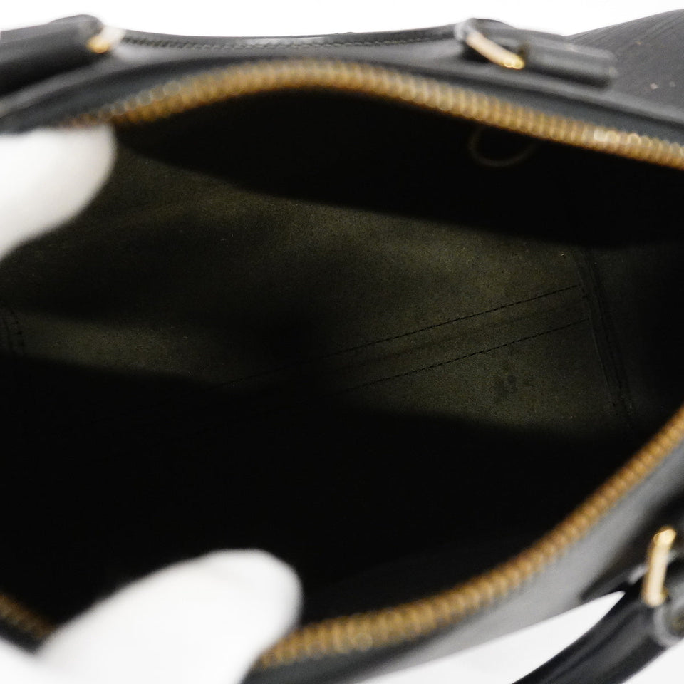Louis Vuitton Handbag Epi Speedy 25 Noir