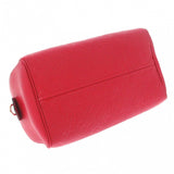 Louis Vuitton Speedy Bandouliere 25 NM Handbag Cerise Smooth Leather